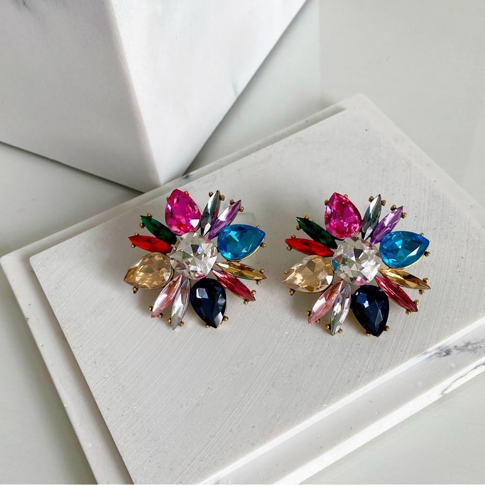 Rhinestone party Stud Earrings